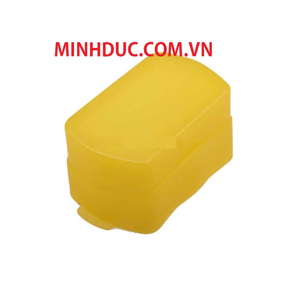 Nắp filter flash Softbox Diffuser Cap màu vàng cỡ lớn 